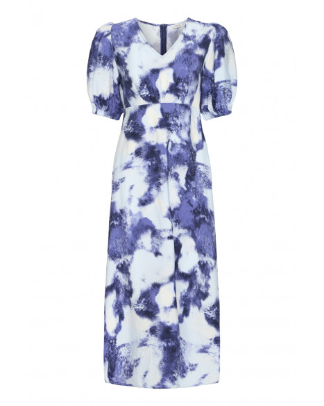 B.YOUNG BYIBINE SS DRESS - MEDIEVEAL BLUE BLUR