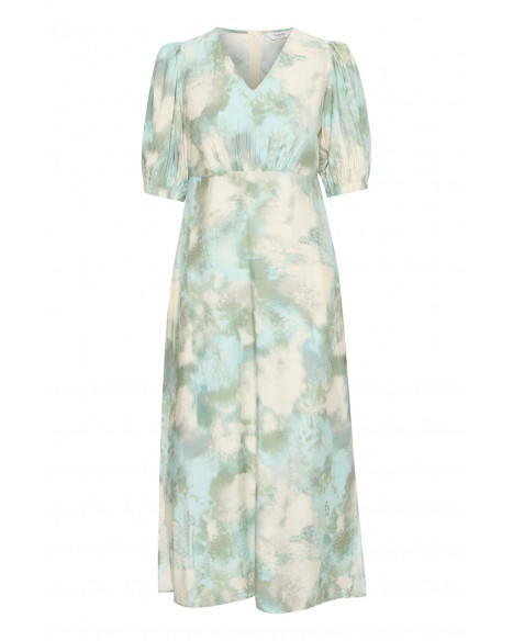 B.YOUNG BYIBINE SS DRESS - BLUE HAZE BLUR