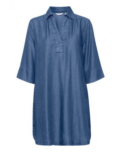 B.YOUNG BYKOSMO DRESS - MID BLUE DENIM