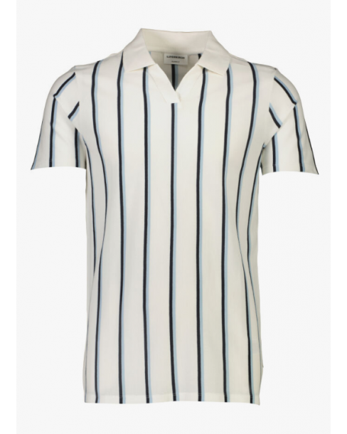 LINDBERGH STRIPED PIQUÉ...