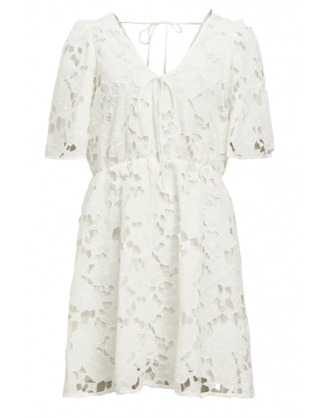 OBJECT NELLIE V-NECK DRESS...