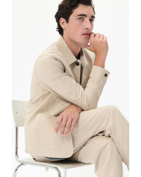 MATINIQUE MASHAY N HERITAGE SHIRT - PLAZA TAUPE