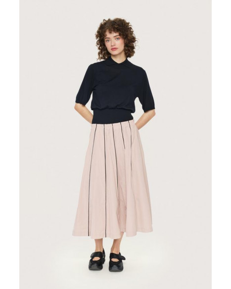 BITTE KAI RAND SKIRT FUKKURA POPLIN