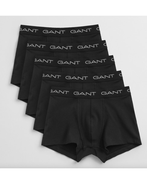 GANT TRUNK 5-PACK - BLACK