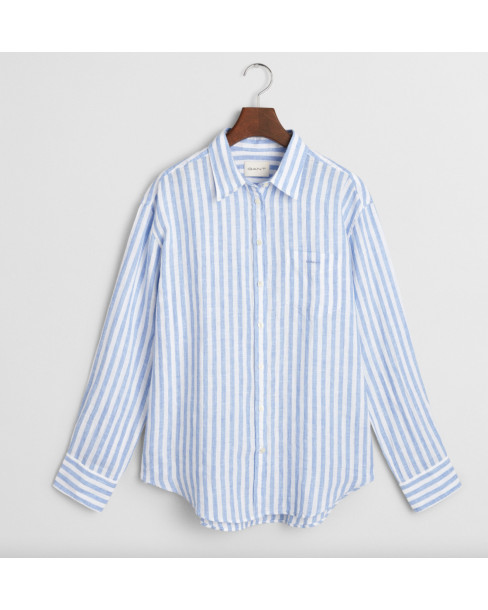 GANT DAM REL STRIPED LINEN...