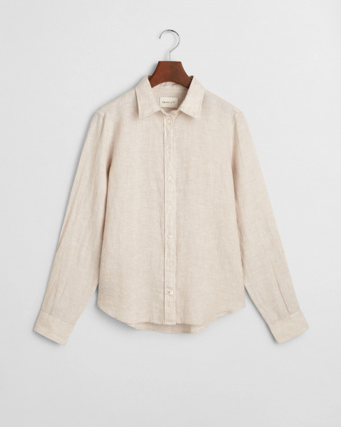 GANT DAM REG LINEN SHIRT -...