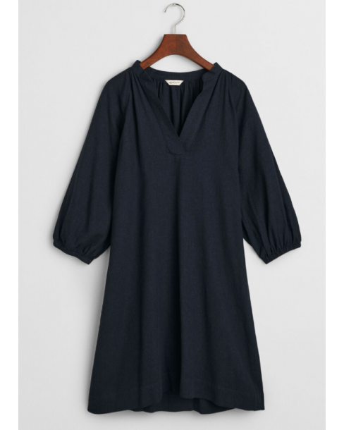GANT DAM REL LINEN DRESS -...