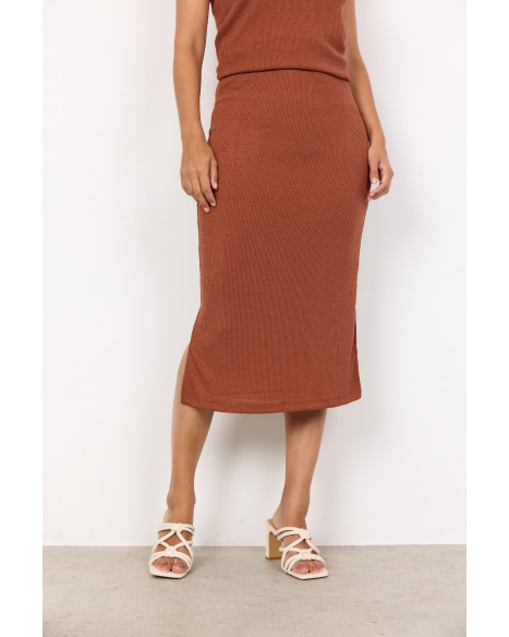 SOYA CONCEPT  SC-DELIA 6 SKIRT - RUSTY