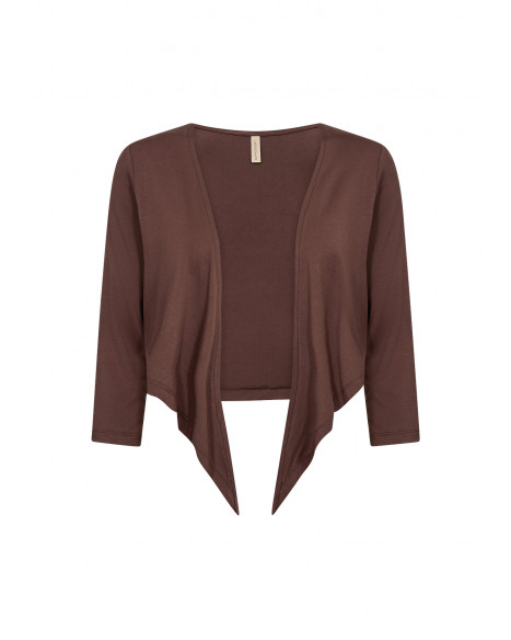 SOYA CONCEPT SC-MARICA 285 CARDIGAN - HOT FUDGE