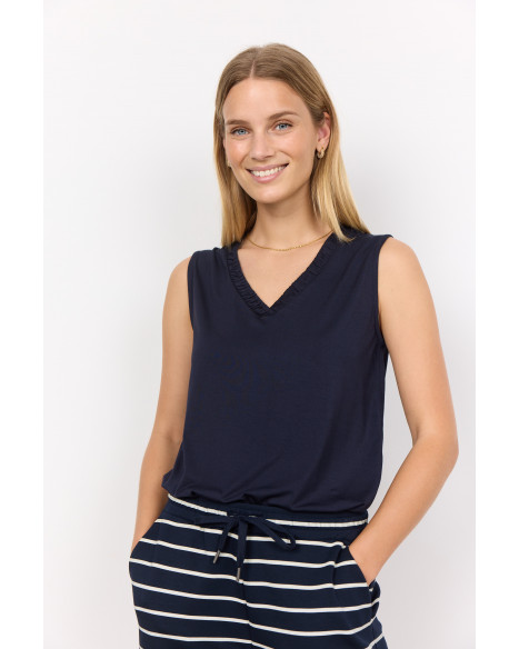 SOYA CONCEPT SC-MARICA 196 TOP - NAVY