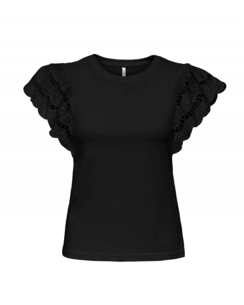 ONLY MACY S/S O-NECK MIX...