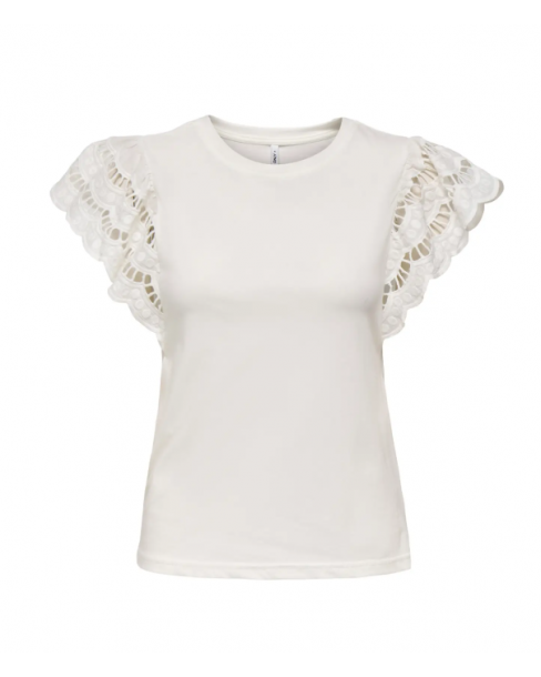 ONLY MACY S/S O-NECK MIX...