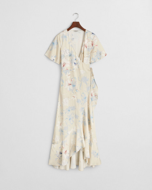 GANT W FLORAL PRINT WRAP SS...