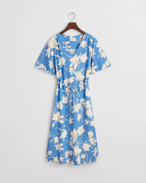 GANT W REL FLORAL PRINT SS...