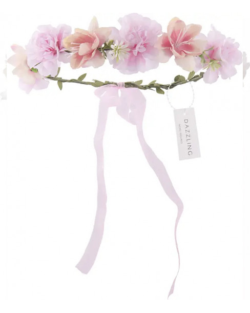 DAZZLING FLOWER HEAD BAND -...