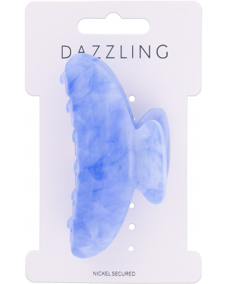 DAZZLING SWIRL HAIR CLIP - LIGHT BLUE