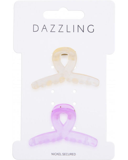 DAZZLING HAIR CLIP MINI 2-PACK