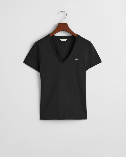 GANT W REG SHIELD SS V-NECK...