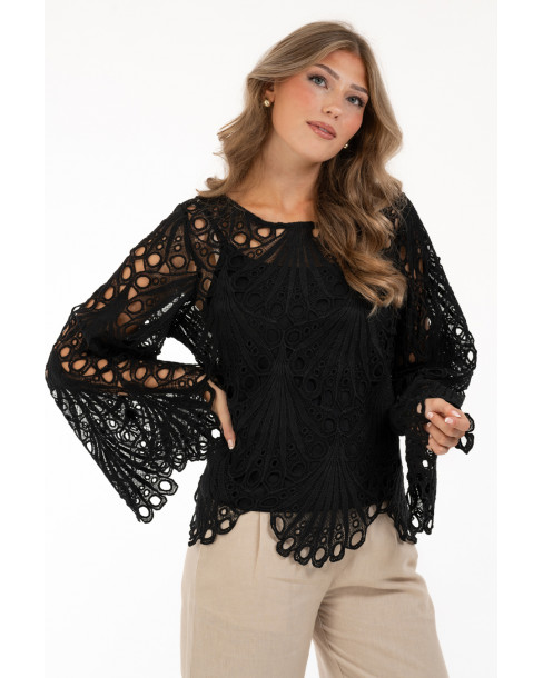 CAPRI ESME LACE BLOUSE