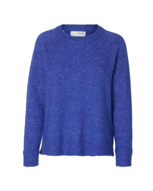 SELECTED SLFLULU LS KNIT...