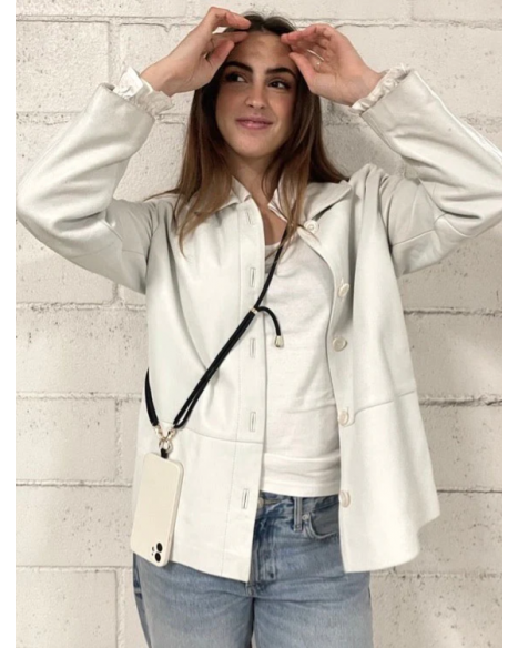 IN SUNNY MOOD MOBILE BASE NECKLACE - BLACK/SILVER