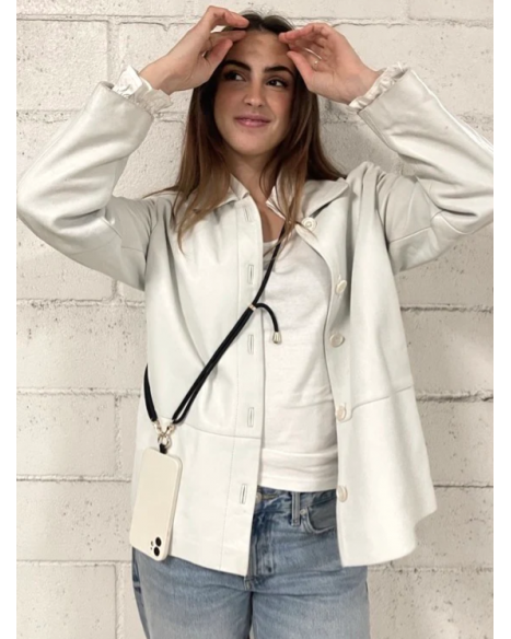 IN SUNNY MOOD MOBILE BASE NECKLACE - BLACK/GOLD