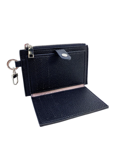 IN SUNNY MOOD CARD HOLDER COIN ZIP PURSE -