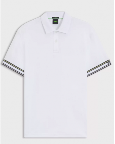 HUGO BOSS POLO ZONE - WHITE
