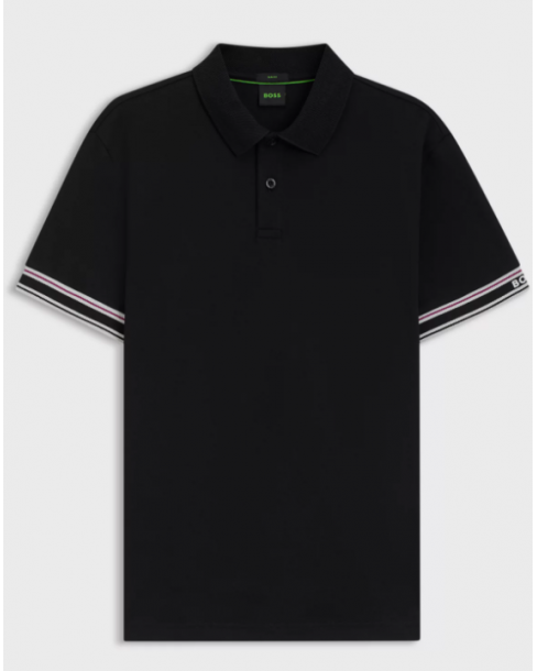 HUGO BOSS POLO ZONE - BLACK