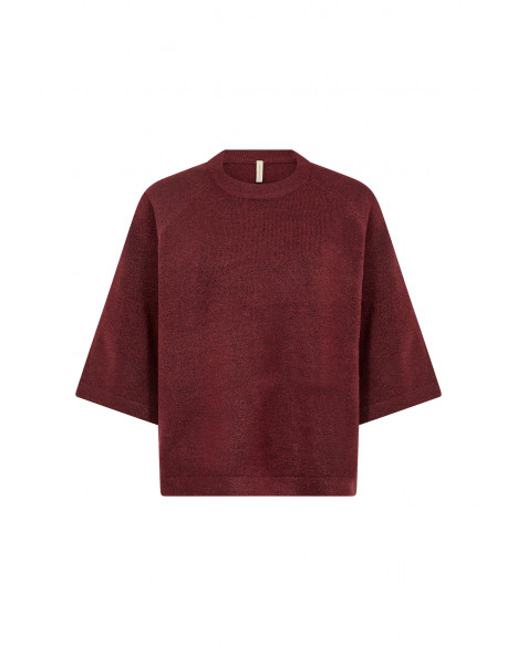SOYA CONCEPT SC-ORLEAN 1 PULLOVER-K - DARK RED MEL
