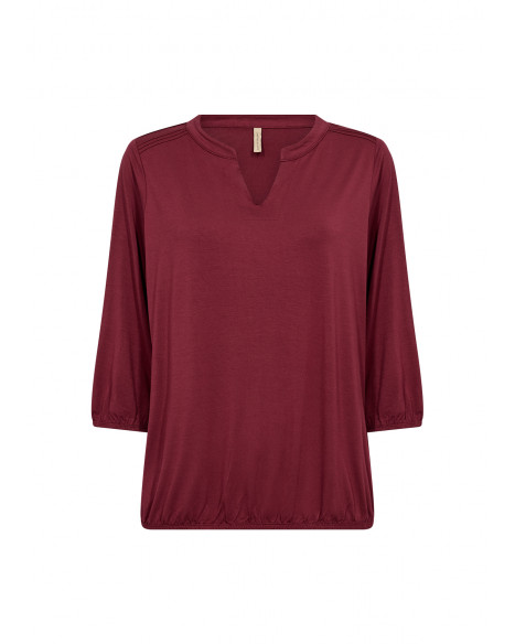 SOYA CONCEPT SC-MARICA 338 BLOUSE - DARK RED
