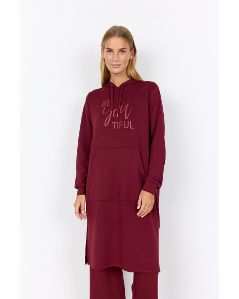 SOYA CONCEPT SC-BANU 259 DRESS SH J - DARK RED