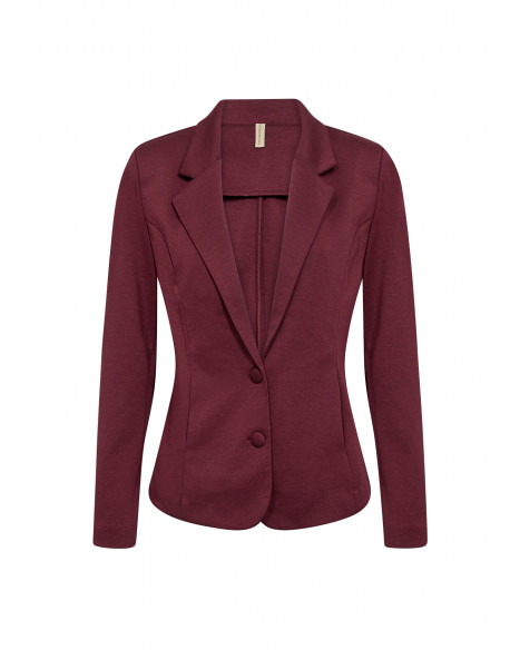 SOYA CONCEPT SC-DANIELA 1 BLAZER-J - DARK RED