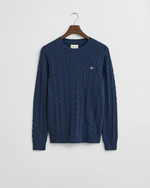 GANT M COTTON CABLE C-NECK...