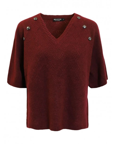 SIGNATURE 3/4 SLEEVE PULLOVER