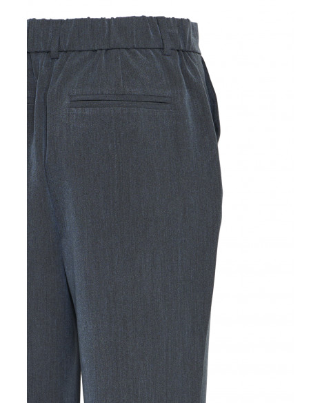 B.YOUNG BYDANTA STRAIGHT PANTS - NAVY BLAZER MELANGE