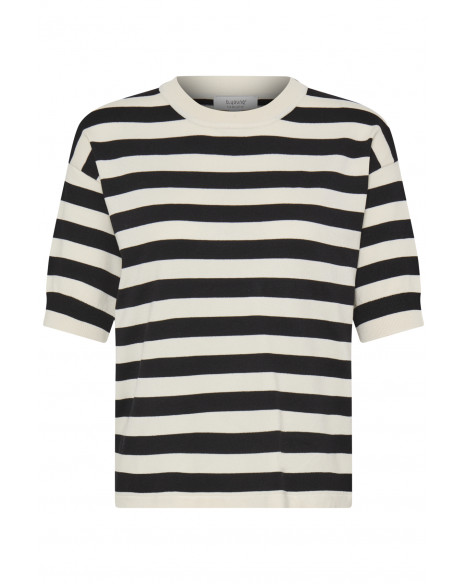 B.YOUNG BYMMORLA T-SHIRT - BLACK MIX