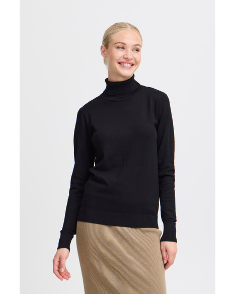 B.YOUNG BYMMORLA ROLLNECK - BLACK