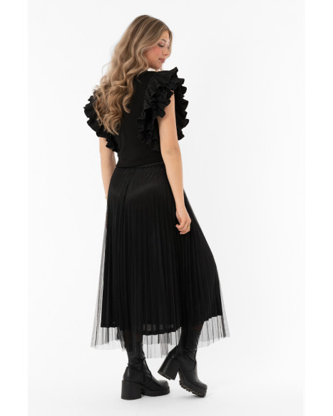 CAPRI COLLECTION CLEMENCE REVERSABLE SKIRT