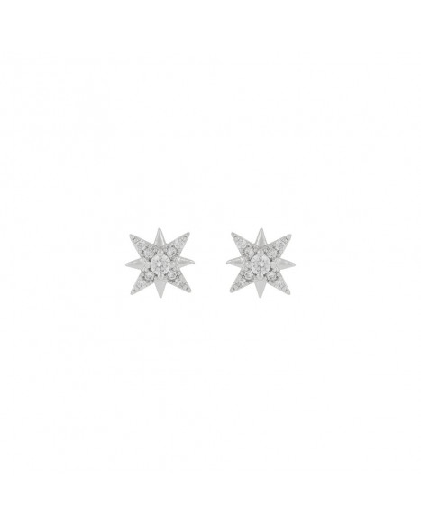 SNÖ OF SWEDEN STELLARIS EARRINGS - SILVER