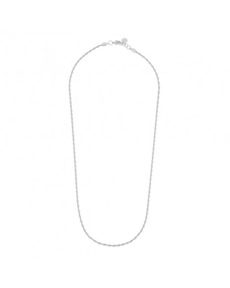 SNÖ OF SWEDEN ESSENTIAL LISSABON CHAIN NECKLACE 50 CM - SILVER