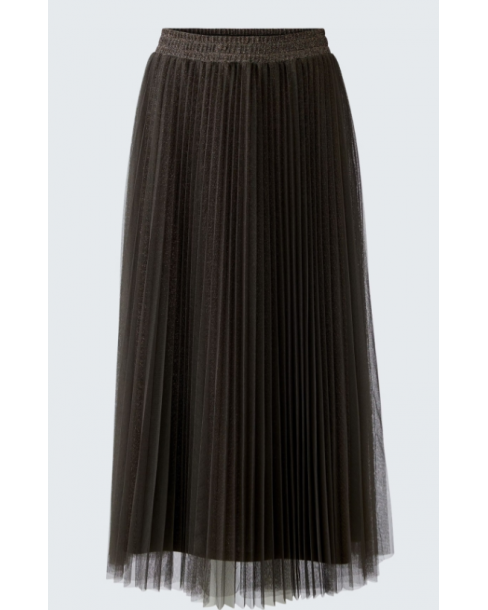 OUI PLEATED MIDI SKIRT