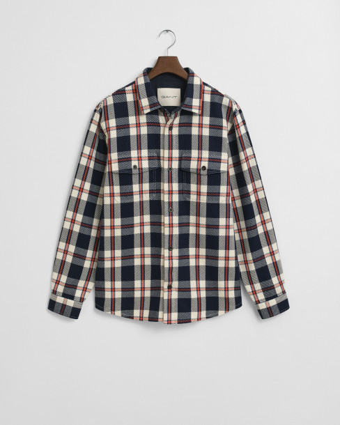 GANT M HEAVY TWILL CHECK...
