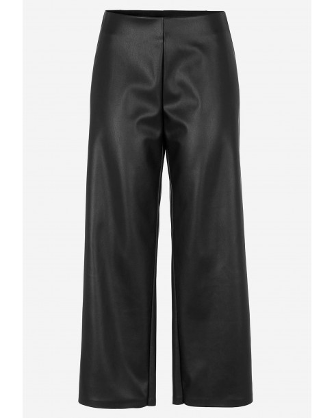 CELLBES CATY WIDE PU PANTS