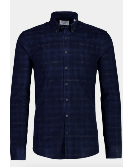 LINDBERGH CHECKED CORDUROY SHIRT L/S