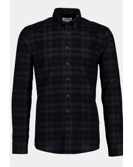 LINDBERGH CHECKED CORDUROY SHIRT L/S