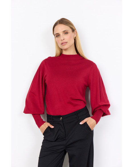 SOYA CONCEPT SC-DOLLIE PULLOVER - RED MEL