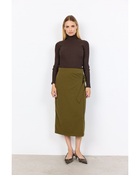 SOYA CONCEPT SC-DOLLIE PULLOVER - HOT FUDGE MELANGE