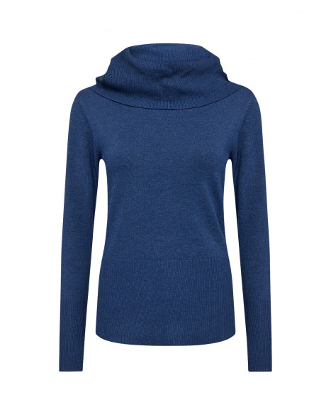 SOYA CONCEPT SC-DOLLIE 305 PULLOVER - ESTATE BLUE MELANGE