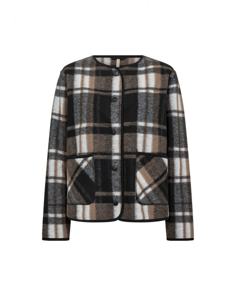 SOYA CONCEPT SC-VOCAL 1 JACKET - BLACK COMBI